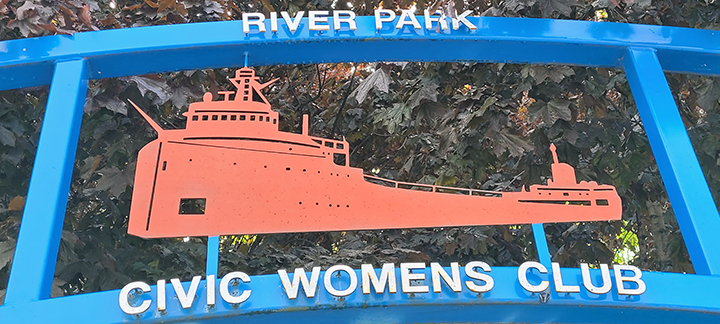 park sign